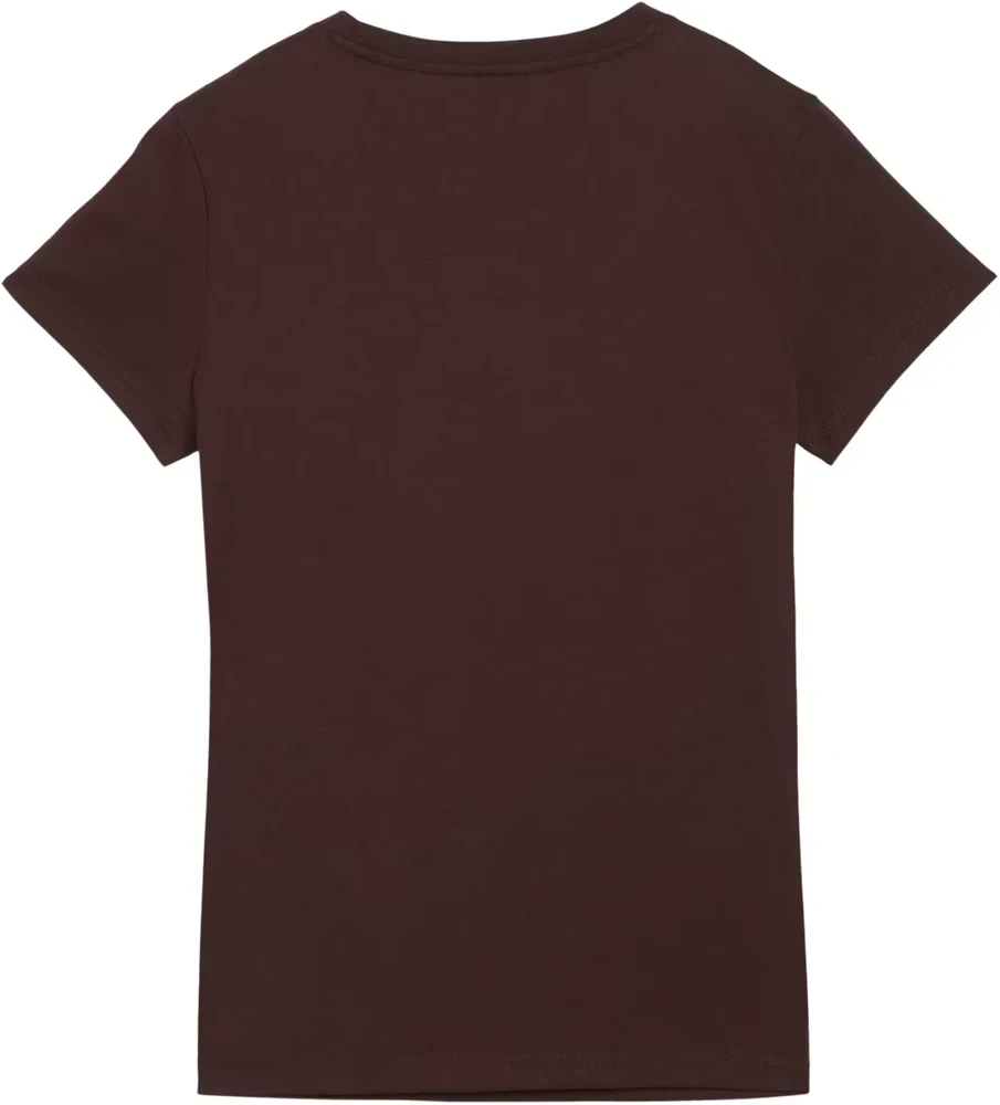 Moteriški marškinėliai Puma ESS Small No.1 Logo Tee(s) ciemnobrązowa 682373 33 (L)