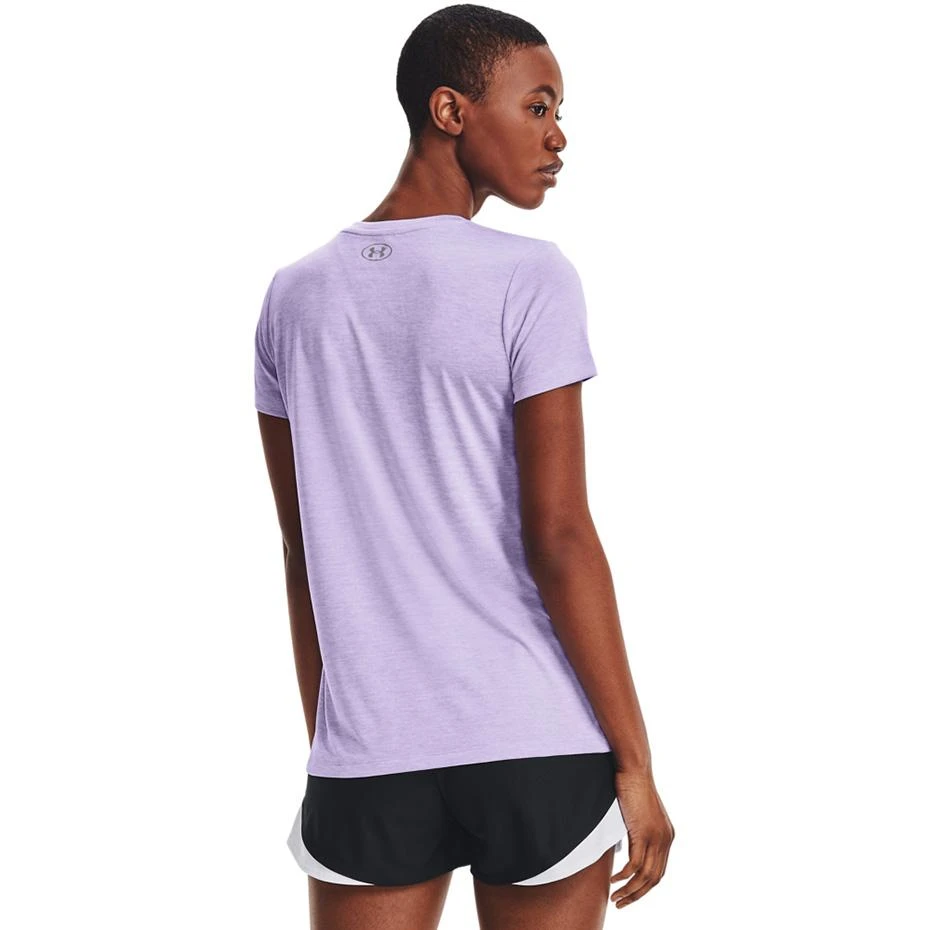 Under Armour Marškinėliai moterims Under Armor Tech Twist Graphic SSC W 1366 125 532, violetiniai