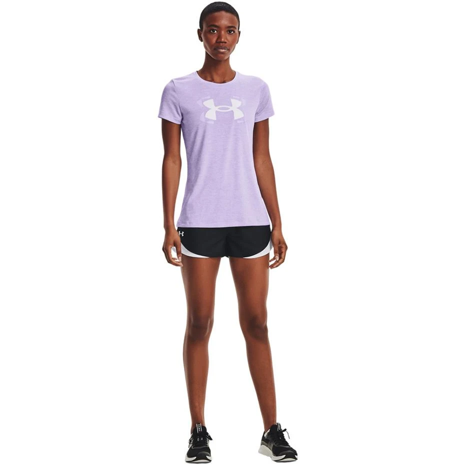 Under Armour Marškinėliai moterims Under Armor Tech Twist Graphic SSC W 1366 125 532, violetiniai