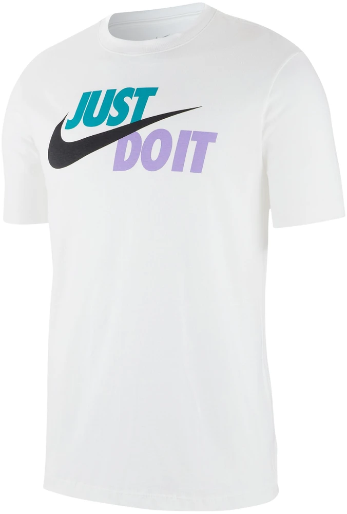 Nike Vyriški marškinėliai Tee Just Do It Swoosh balta AR5006 101 (2XL)