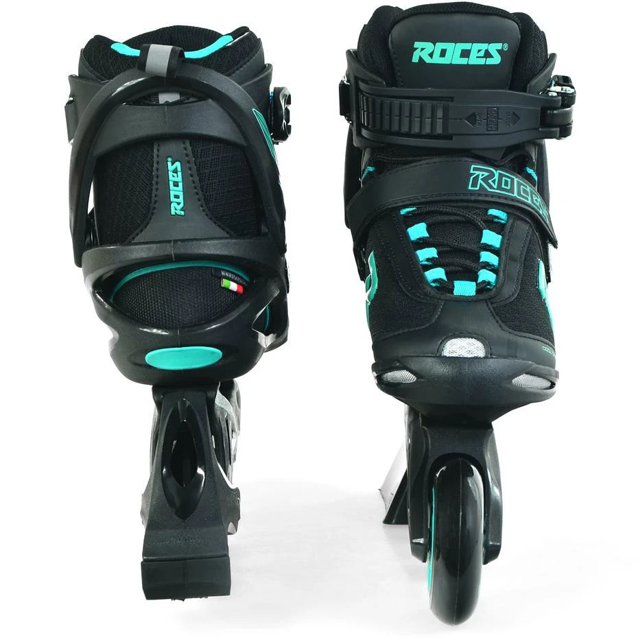 Inline Riedučiai Roces Icon juodi-mėlyni, dydis 40 - 38