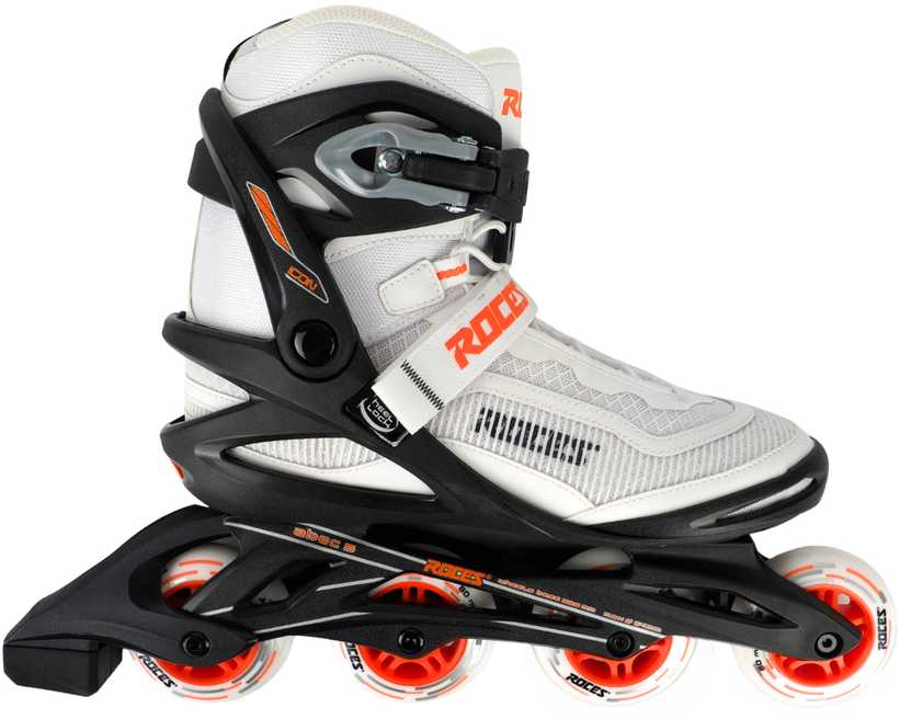 Pačiūžos Roces Icon X juoda-balta ir-oranžinė 400908 00002 (43)