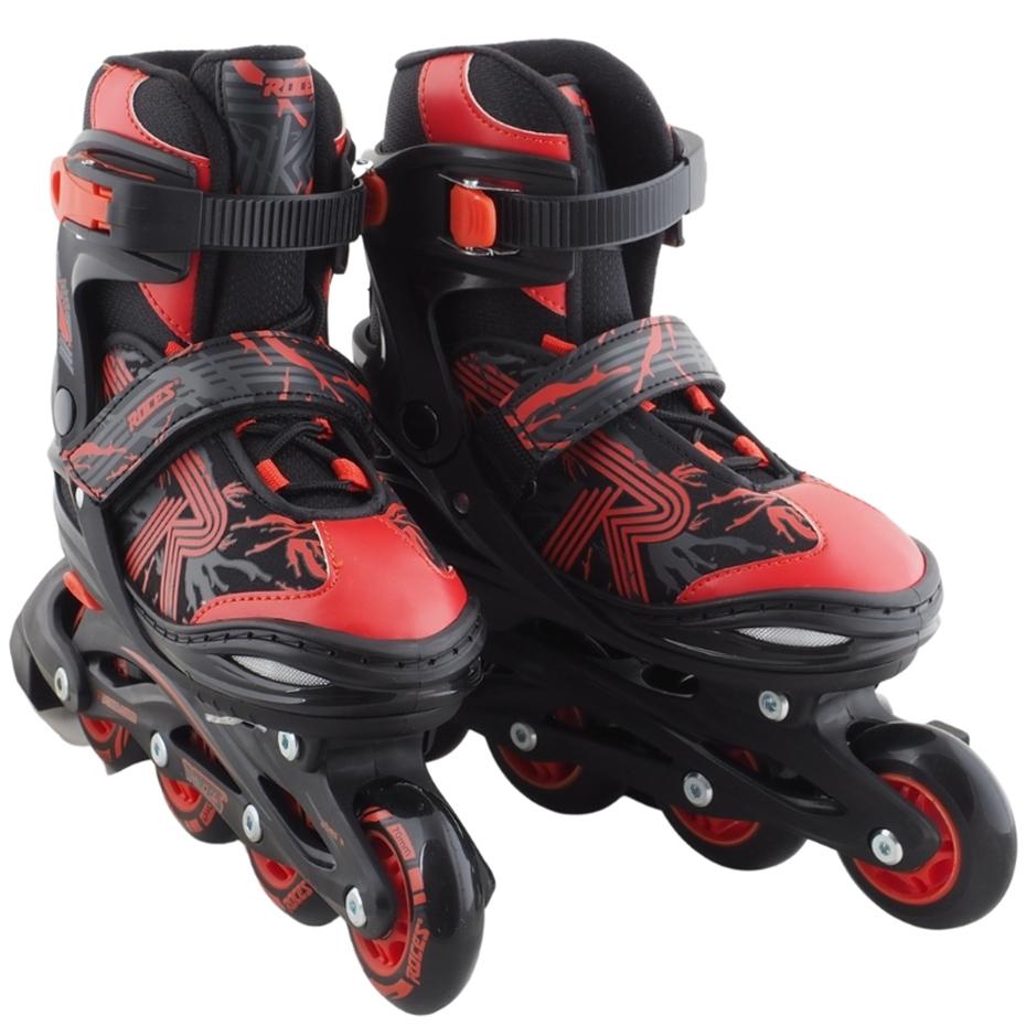 Inline Pačiūžos Roces Jokey 3.0 Boy juoda-raudona 400845 02 (30-33)