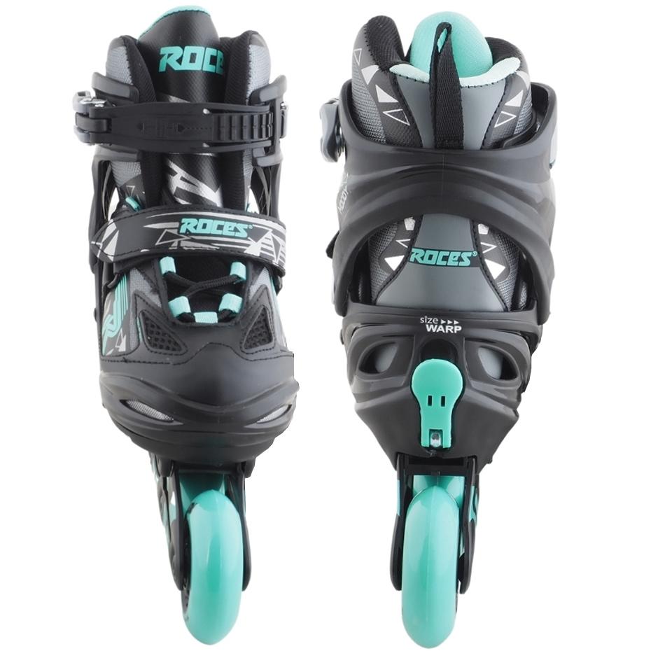 Roces Moody Girl Tif juodai pilkas turkio spalvos Riedučiai 400856 03 (30-35)