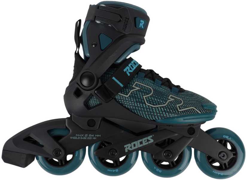 Pačiūžos Roces R-Evo 84 W juoda-mėlyna-žalia 400905 0003 (37)