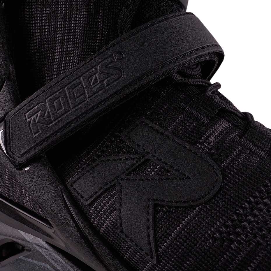 Roces Weft Thread juodos ir pilkos spalvos riedučiai 400875 00001