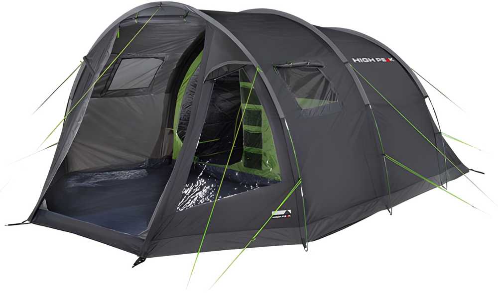 Palapinė High Peak Torri 5.0 ciemnoszaro-žalia 11804