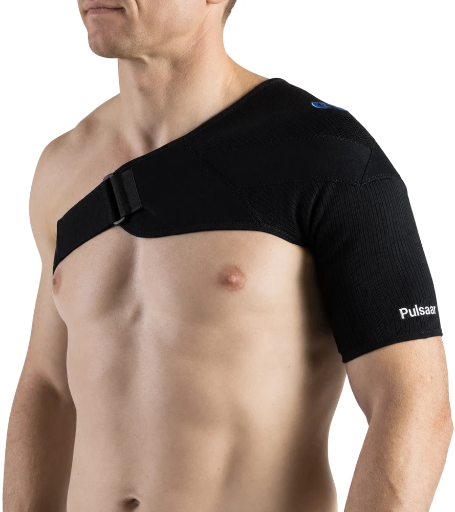 Peties įtvaras Pulsaar Active, juodas, XL dydis