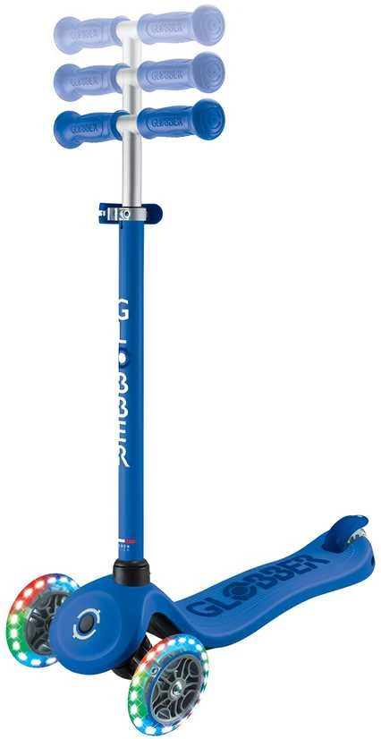 GLOBBER paspirtukas Go Up Sporty Lights, tamsiai mėlynas, 452-600-4 S