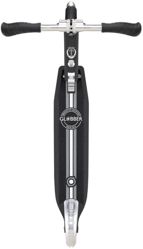 GLOBBER paspirtukas Flow Element Lights, juodas, 721-120