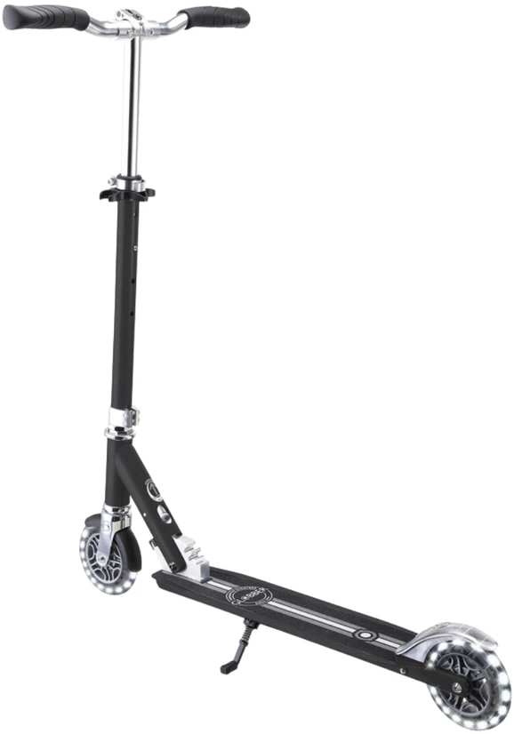 GLOBBER paspirtukas Flow Element Lights, juodas, 721-120