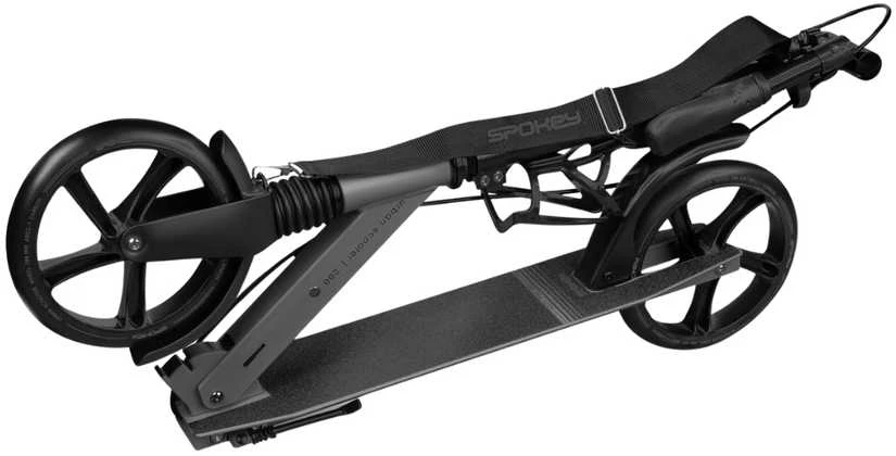 Spokey Miesto paspirtukas City Flow Pro su reguliuojamu vairu ir 200 mm ratais