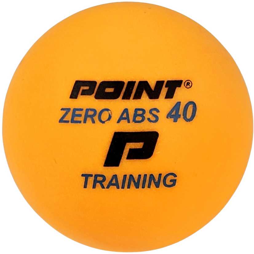 Piłeczki stalo teniso Point Zero oranžinė 10 vnt.