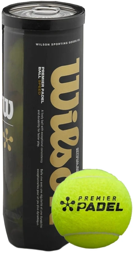 Wilson Premier Padel Speed 3 kamuoliukų rinkinys WR8908501001