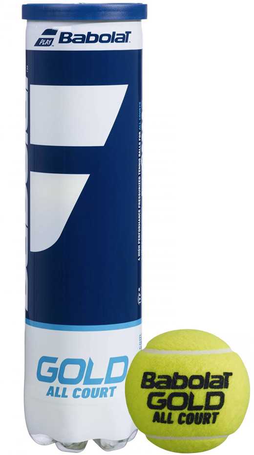 Piłki do tenisa ziemnego Babolat Gold All Court 4vnt. 502085