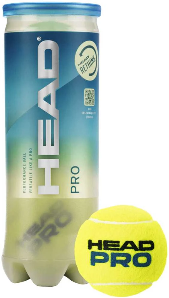 Teniso Kamuoliukai Head Pro, 3vnt
