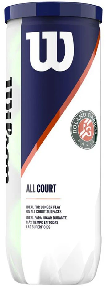 WILSON ROLAND GARROS (3) teniso kamuoliukai