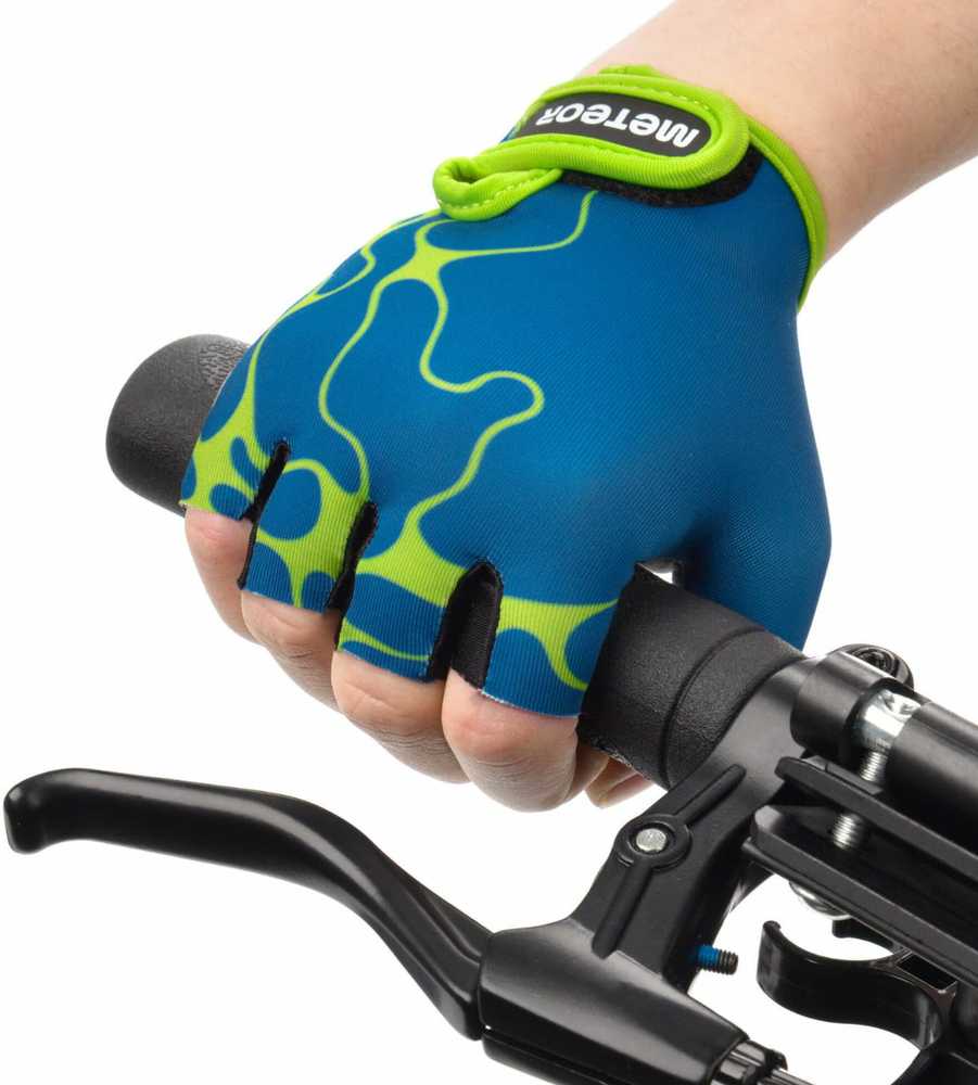 DVIRAČIO PIRŠTINĖS VAIKAMS JUNIOR METEOR XS, Velcro, suimama forma