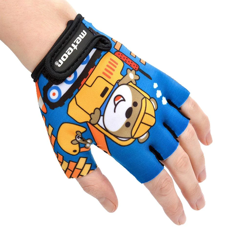 Dviračio Pirštinės Meteor Kids M Builder