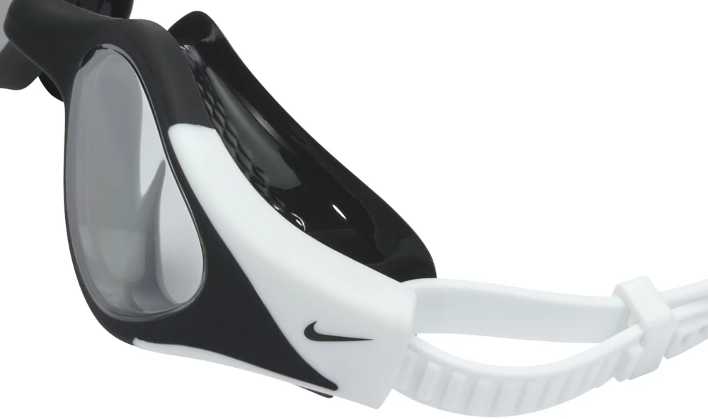 Plaukimo akiniai Nike Flex Fusion Pro Goggle juoda-balta NESSG131-011 OS
