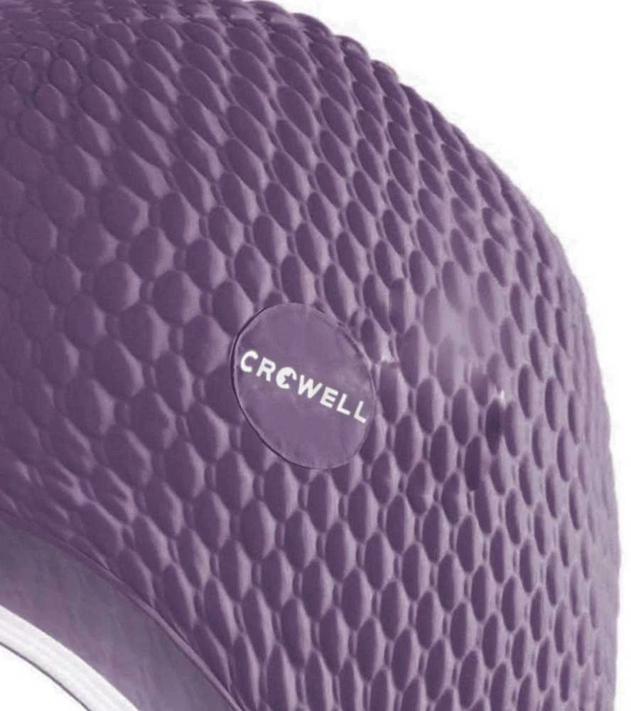 Crowell Java burbulinė plaukimo kepuraitė, violetinė, col.3