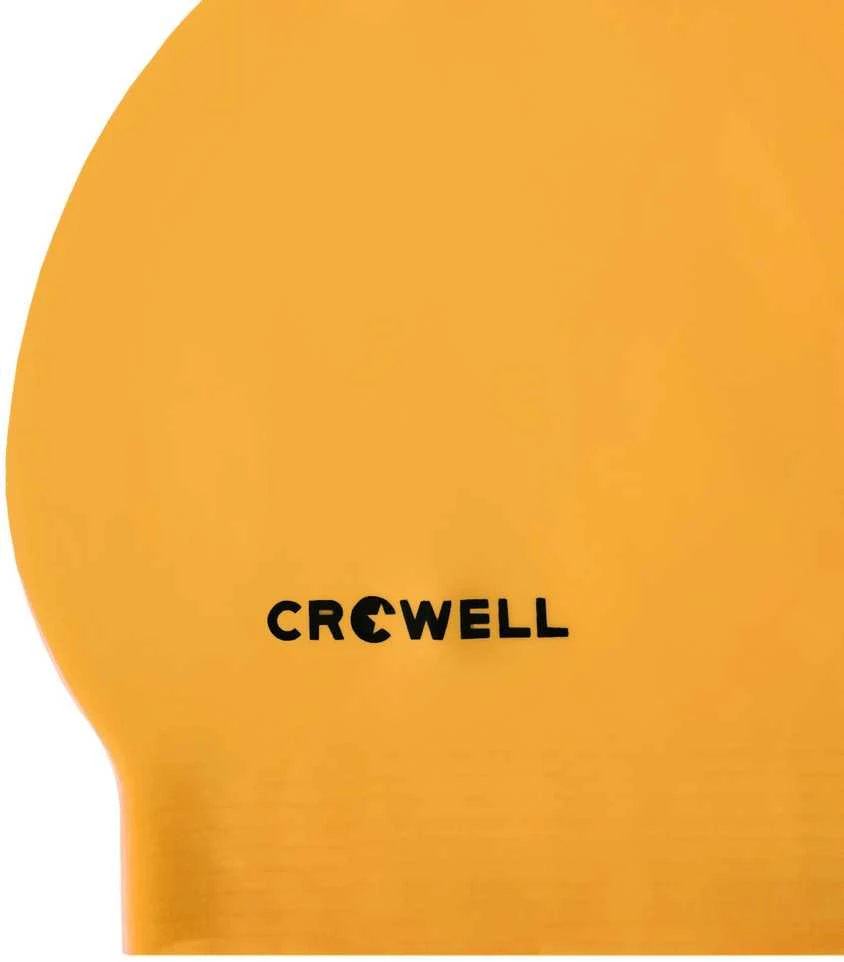 Plaukimo kepuraitė latex Crowell Atol geltona kol.2