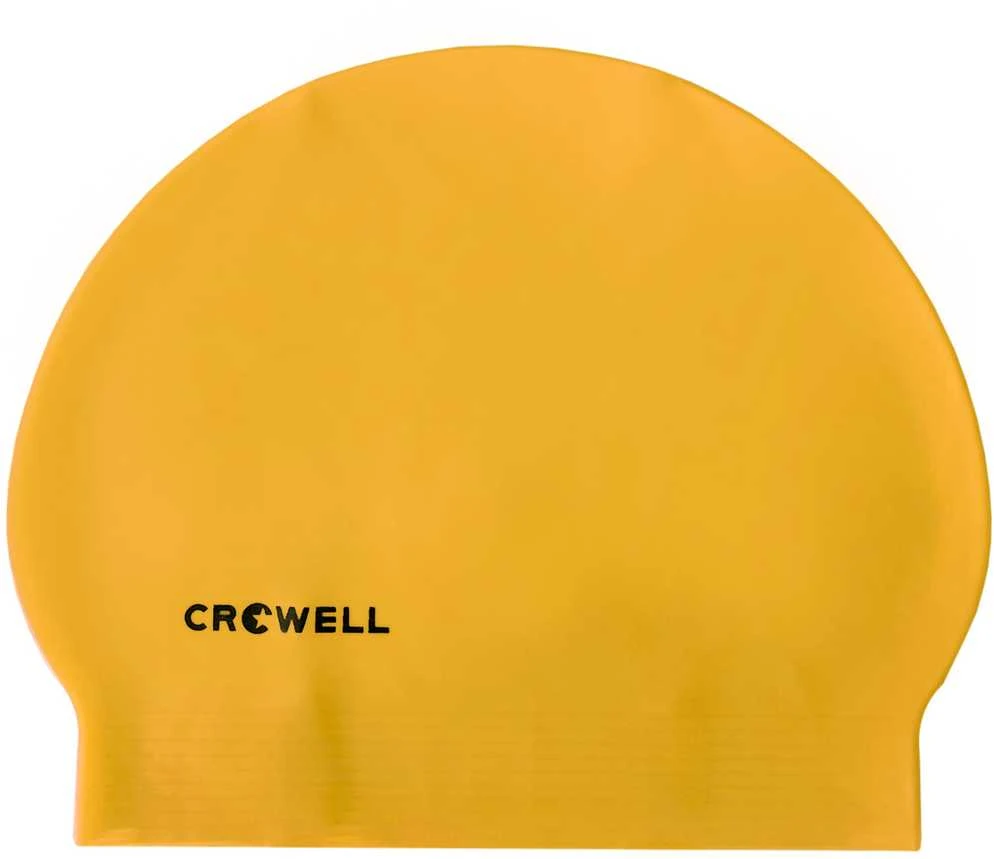 Plaukimo kepuraitė latex Crowell Atol geltona kol.2