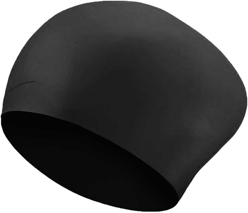 Plaukimo kepuraitė Nike Os Long Hair Silicone juoda NESSA198-001