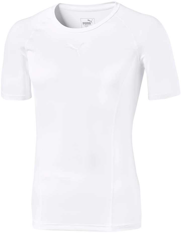 Puma LIGA Baselayer Tee SS balta 655918 04 (M)