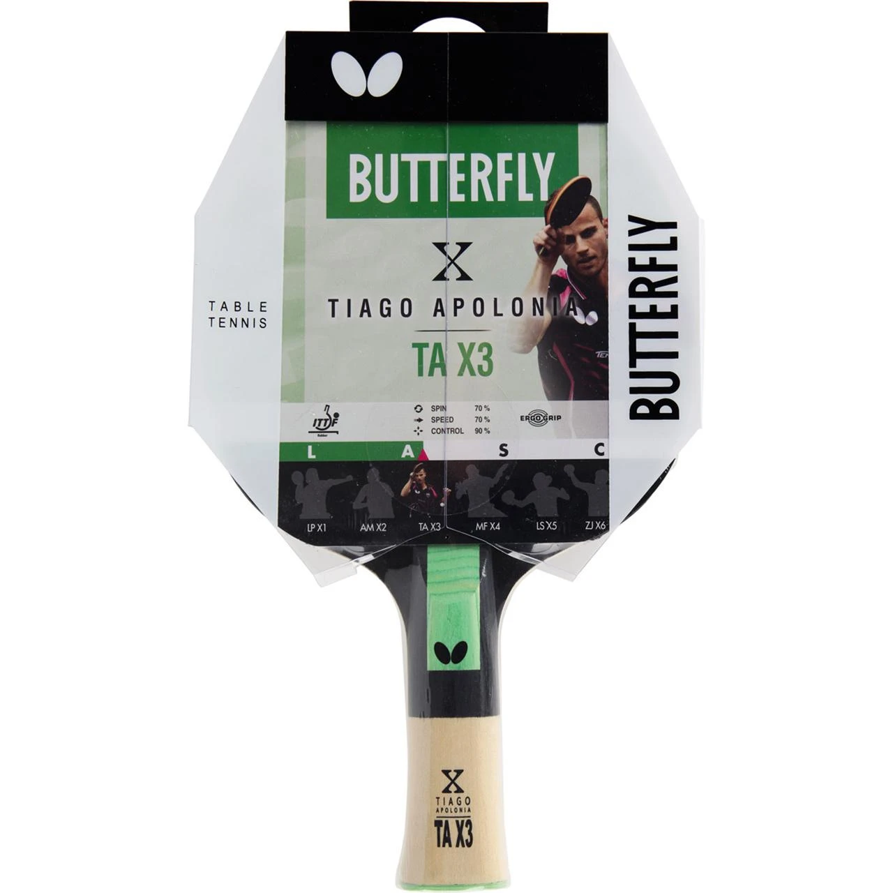 Butterfly Tiago Apolonia TAX3 S848637 raketė