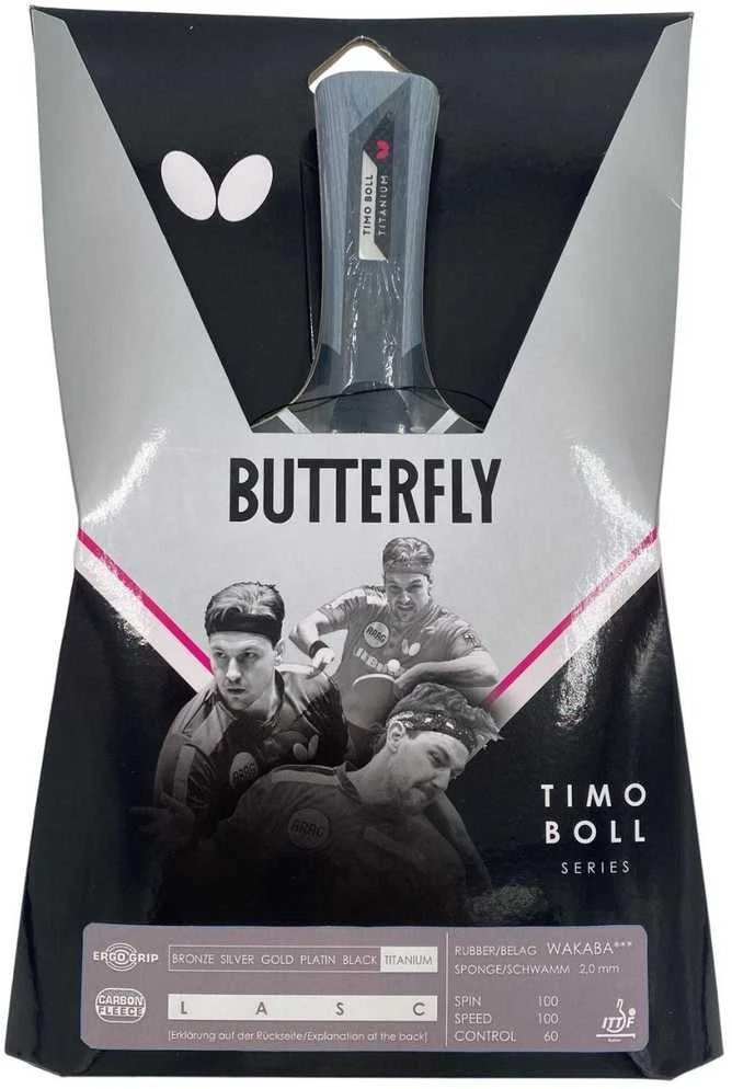 Butterfly Timo Boll Titano Stalo Teniso Raketė SUN/25726