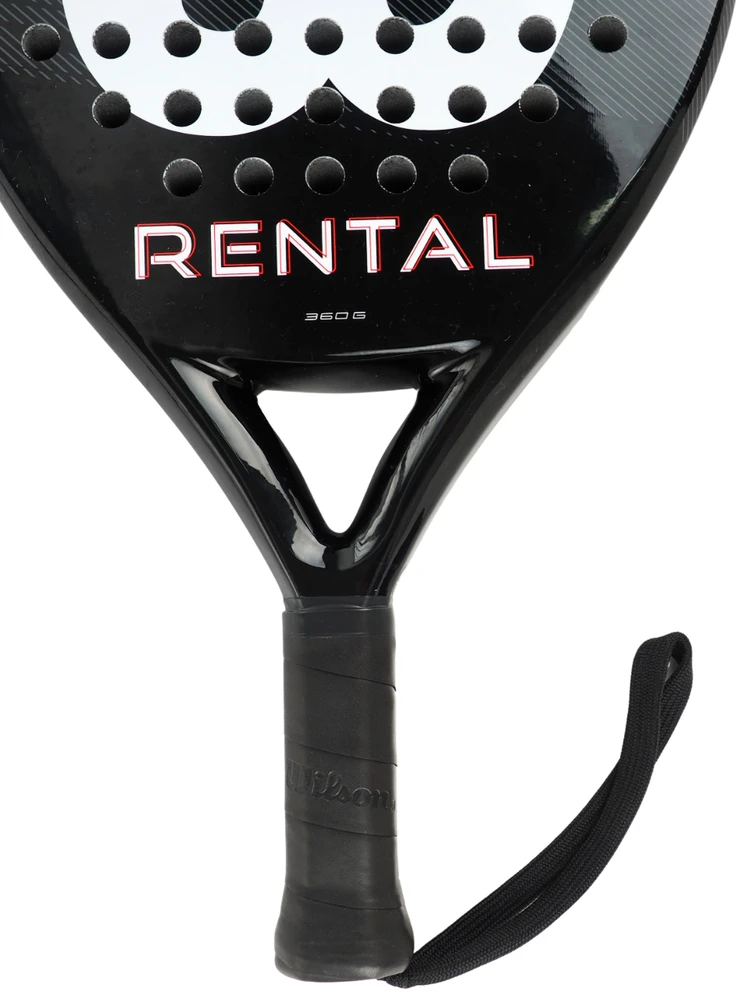 Rakieta do padla Wilson Rental Padel Racket V1 4 1/4 juoda WR203211U2