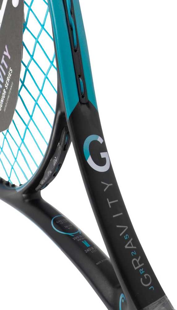 Head IG Gravity Jr 25 3 7/8 Teniso raketė Juoda ir mėlyna 231215 SC07