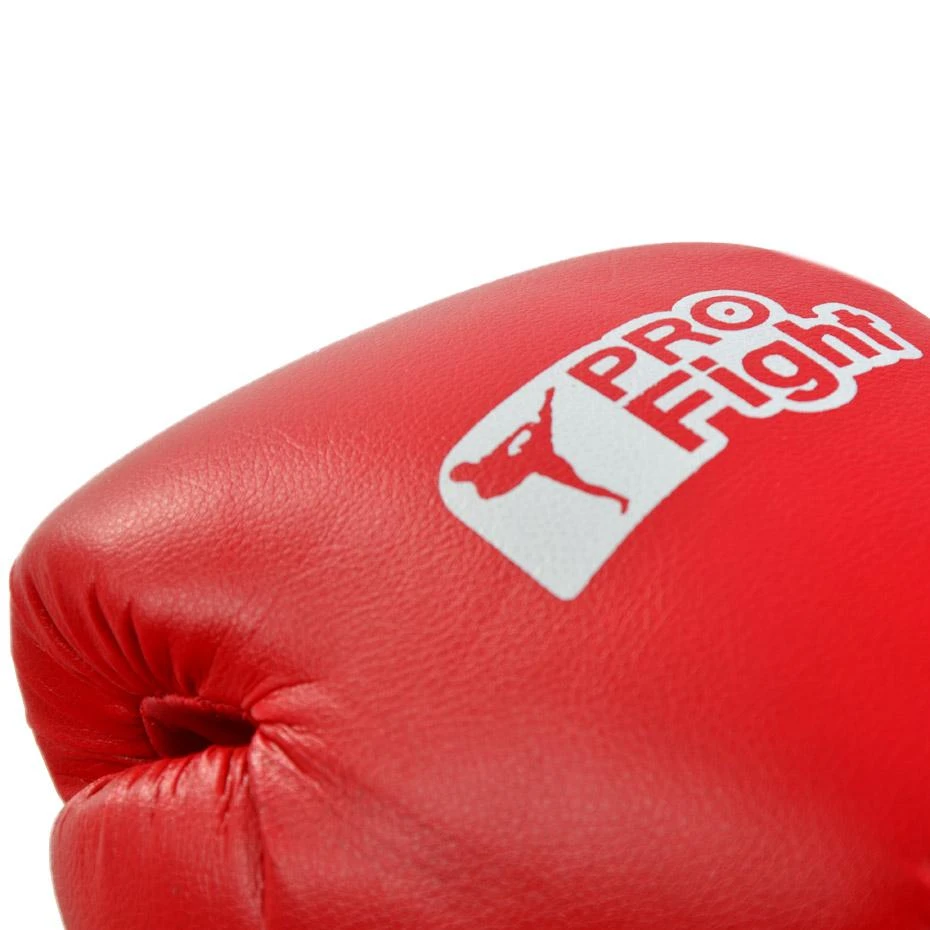 Bokso pirštinės Profight PVC raudon (12)
