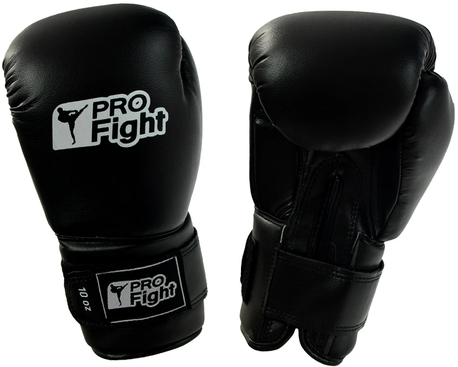 Profight Dragon odinės bokso pirštinės juodos 14