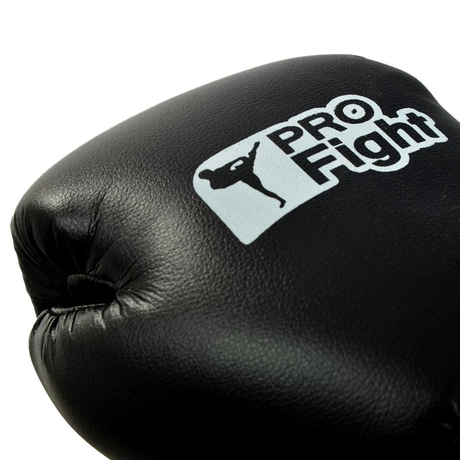 Profight Dragon odinės bokso pirštinės juodos 10