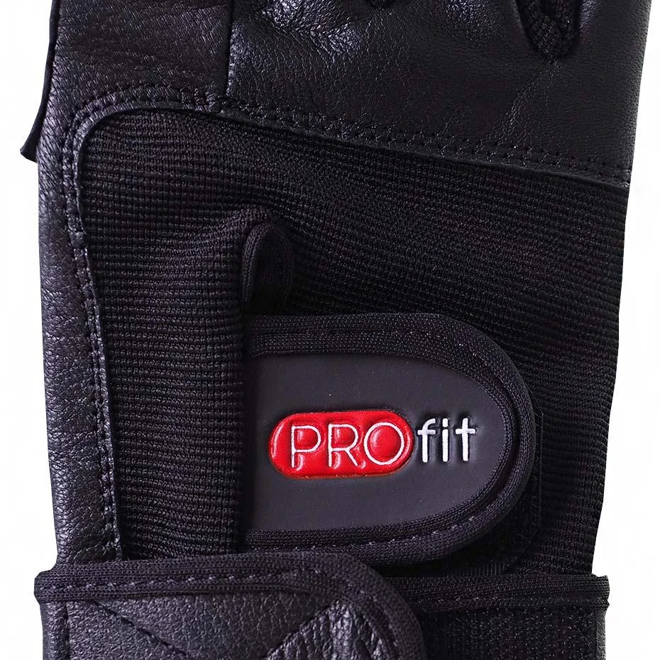 Kultūrizmo pirštinės Profit Gym Pro juoda 1615 (2XL)