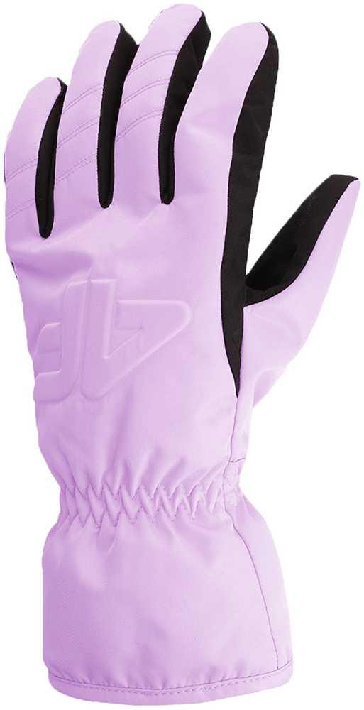 Moterims 4F FNK F099 slidinėjimo pirštinės šviesiai violetinė 4FAW23AFGLF099 52S (XL)
