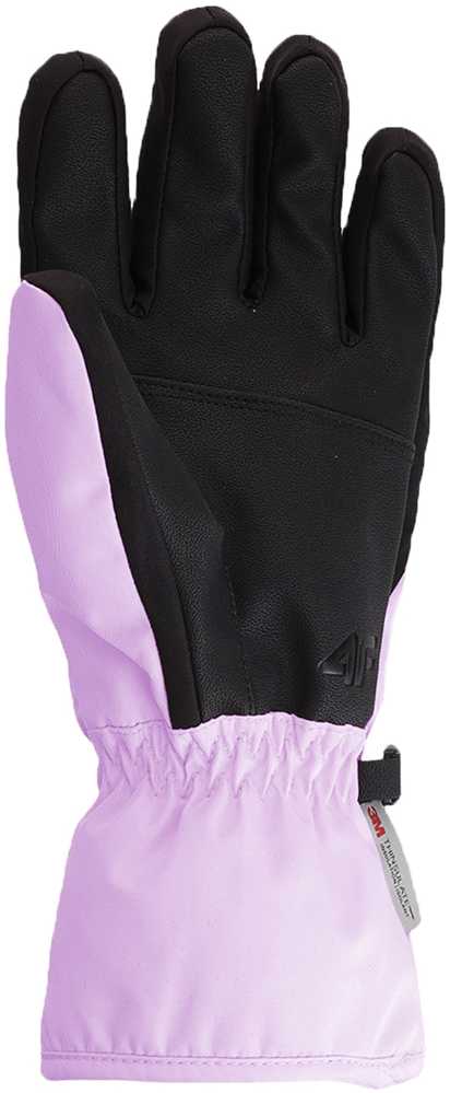 Moterims 4F FNK F099 slidinėjimo pirštinės šviesiai violetinė 4FAW23AFGLF099 52S (XL)