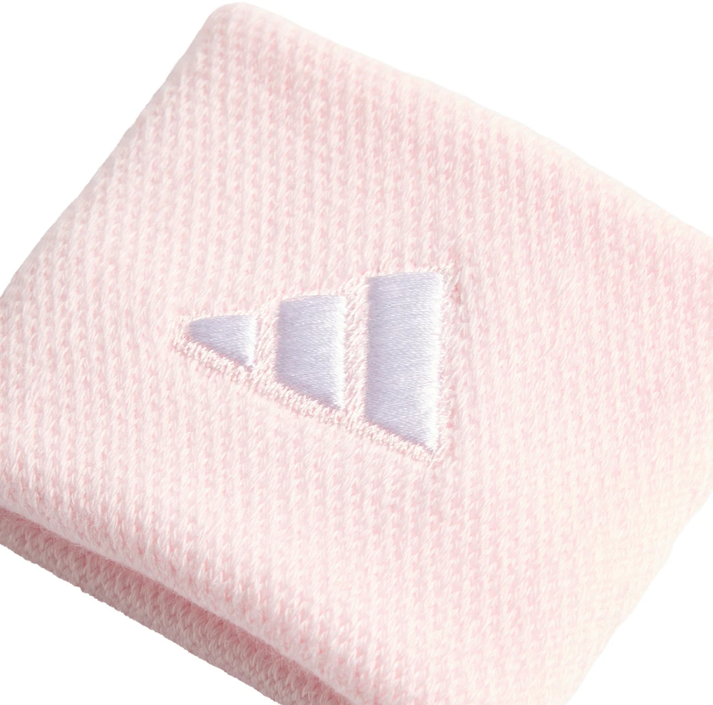 Riešinės sportui adidas Tennis Wristband Small 2 vnt. jasny róż KX6836 (Dorośli M/L)