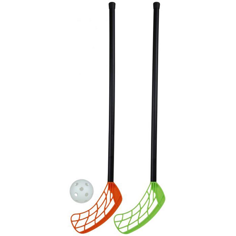 Rinkinys do unihokeja Stiga Rookie 2 kije + piłka 55cm