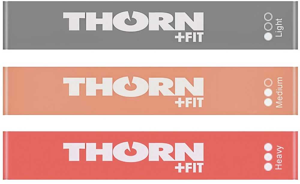 Rinkinys Thorn Fit Lady atsparumo juostos rinkinys 3 vnt.