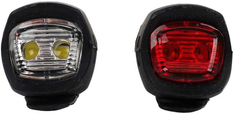 Dunlop Silikoninių LED dviračių lempų rinkinys