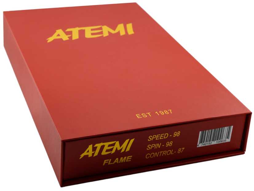 Rinkinys stalo teniso Atemi Flame 1 raketė, 2 kamuoliai***