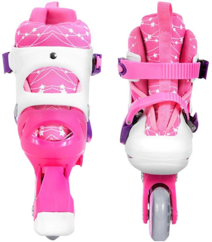 Inline SMJ Sport Combo rožinis LED rinkinys: 2in1 riedučiai HS-TNK-000009549