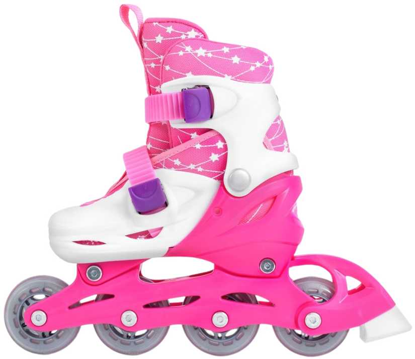 Inline SMJ Sport Combo rožinis LED rinkinys: 2in1 riedučiai HS-TNK-000009549