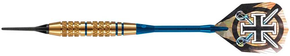 Harrows Akėčios Smiginis Akėčios Corsair Softip mėlyna 16 gK2