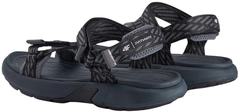 Sandalai moterims 4F F116 ciemny pilka 4FWSS26FSANF116 23S (37)