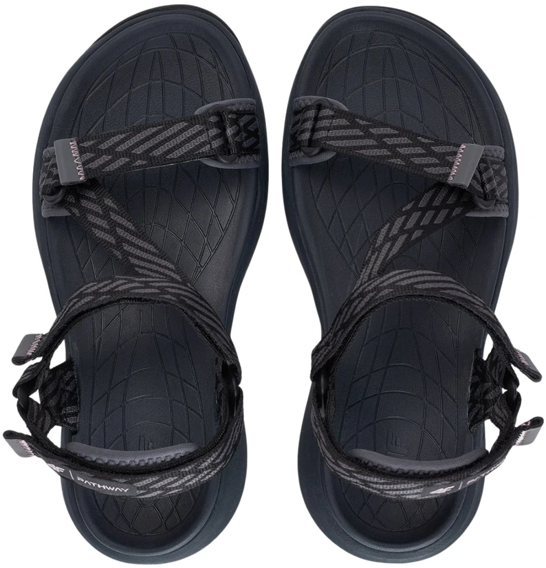 Sandalai moterims 4F F116 ciemny pilka 4FWSS26FSANF116 23S (37)