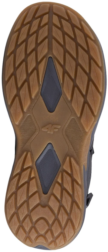 Sandalai vyrams 4F M1118 ciemny pilka 4FWSS26FSANM118 23S (40)